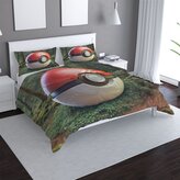Povlečení Pokemon ball Les: 140x200 / 90x70