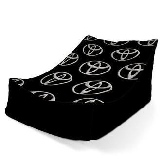 Dětský sedací vak Lounge Toyota Pattern: 80 x 95 x 50 cm