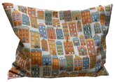 Špaldový polštářek DOMKY – 35x45 levandule