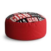 Taburet Circle La Casa de Papel Professor or Bella Ciao motiv 2: 38x48 cm