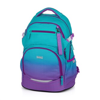 OXYBAG Školní batoh OXY Ombre Blue-Pink