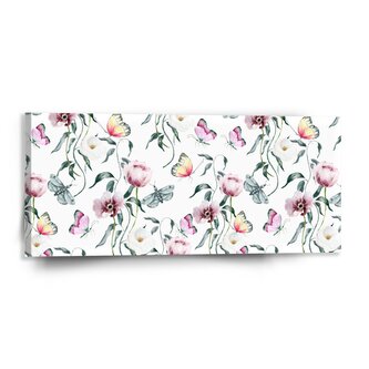 Obraz Letní zahrada: 110x50 cm