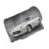 Deka Mercedes-Benz 300 SL Šedé pozadí: 150x120 cm