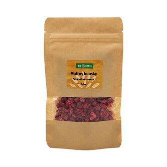 Maliny sušené mrazem kousky 20 g BIO   BIO NEBIO