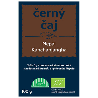 Fairobchod Bio černý čaj Nepál Kanchanjangha, větší balení Hmotnost: 900 g