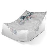 Dětský sedací vak Lounge Květinová abstrakce: 80 x 95 x 50 cm