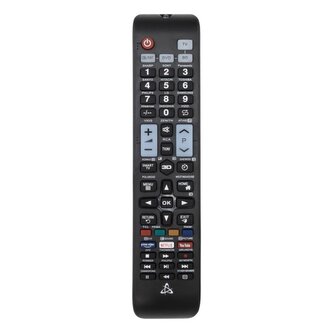 SBOX univerzální dálkový ovladač 4v1, černá (RC-01400)
