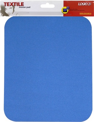 Logo Podložka pod myš, měkká, modrá