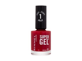 Rimmel London Super Gel Lak na nehty STEP1 12 ml 016 Cerise Pop pro ženy