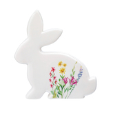 PRZEBUDZENIE NATURY FIGURKA PORCELANOWA ZAJĄC 10X2,5X12 CM