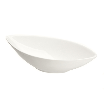 REGULAR NACZYNIE OWALNE 24 CM 430 ML PORCELANA KREMOWA NEW