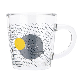 KUBEK Z DEKORACJĄ TATA NIEZAWODNY 350ML (COLORBOX)