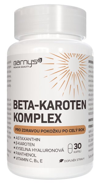 Barny's Beta-karoten Komplex 30 kapslí