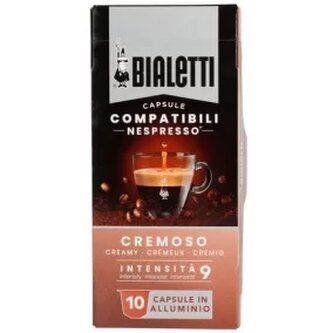 Capsules - Bialetti - Nespresso Cremoso 10 pcs