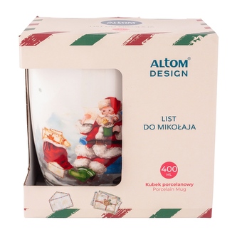 LIST DO MIKOŁAJA KUBEK BARYŁKA NBC 350 ML DEK. C