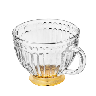 LILY KUBEK NA ZŁOTEJ STOPCE 430ML