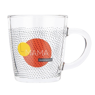 KUBEK Z DEKORACJĄ MAMA NIEZASTĄPIONA 350ML (COLORBOX)