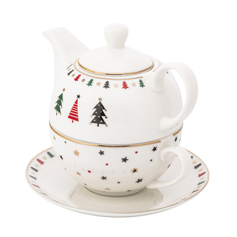 MODERN TREE ZESTAW TEA FOR ONE NBC W OPASCE