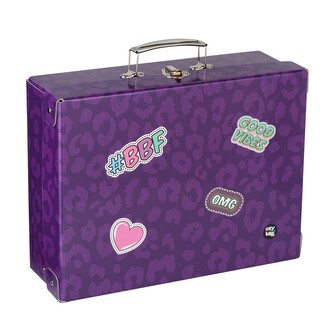 Oxybag Kufřík lamino hranatý A4 - OXY GO Fashion