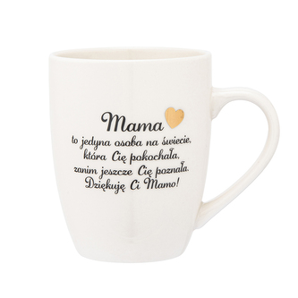 KUBEK BARYŁKA NBC 340 ML DEK. DZIĘKUJĘ CI MAMO I