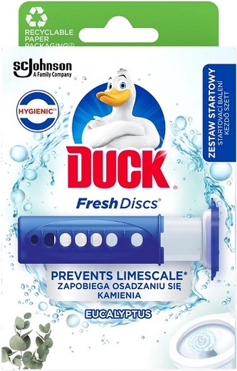Duck Fresh Discs Active Eucalyptus WC čistič 36 ml