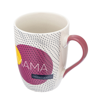 KUBEK BARYŁKA NBC 320 ML DEK. MAMA NIEZASTĄPIONA COLOR BOX