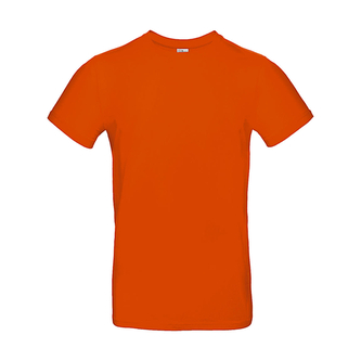Triko pánské B&C E190 T-Shirt - oranžové, XXL
