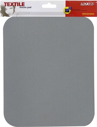 Logo Podložka pod myš, měkká, šedá