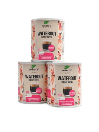 Natures Finest - Waterout Coffee 3 x 125 g economy pack