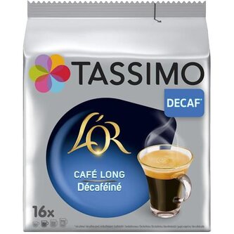 Bosch Tassimo L'or Lungo Decaf Bezkofeinová káva 16 ks