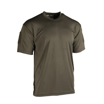 Triko funkční Mil-Tec Tactical Quickdry 1/2 - olivové, 3XL