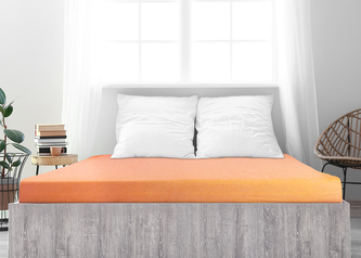 B.E.S. - Petrovice, s.r.o. Prostěradlo Froté PERFECT - Lososová Rozměr: 200 x 200