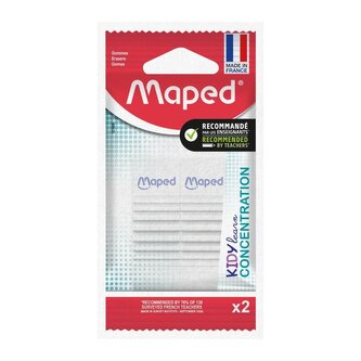 Gumka KidyLearn Concentration 2 szt MAPED