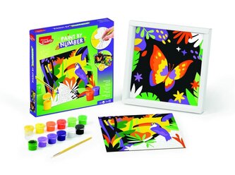 Creativ malowanie po numerach papuga/motyl Creativ malowanie po numerach papuga/motyl