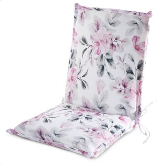 Zahradní podsedák na židli s opěrkou FLOWERS II. 45x45x90 cm Mybesthome