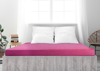 B.E.S. - Petrovice, s.r.o. Prostěradlo Froté PERFECT - Fuchsiová Rozměr: 140 - 160 x 200