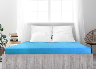 B.E.S. - Petrovice, s.r.o. Prostěradlo Froté PERFECT - Modrý tyrkys Rozměr: 180 x 200