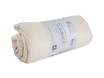 B.E.S. - Petrovice, s.r.o. Letní přikrývka Summer 140x200 - Kávová (11-0605)