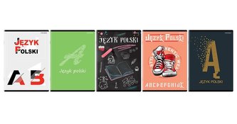 Zeszyt A5/60K linia Polski (10szt)