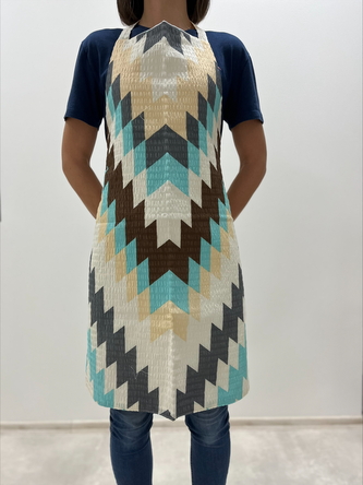 B.E.S. - Petrovice, s.r.o. Kuchyňská zástěra - vzor Diagram v krepu