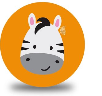 Piłka PVC Sportox Kids 230mm - Zebra