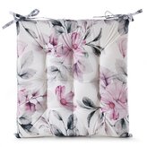 Zahradní prošívaný podsedák na židli FLOWERS II. 40x40 cm Mybesthome