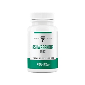 ASHWAGANDHA MAX 60 KAPSLÍ TREC NUTRITION