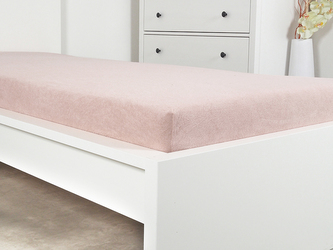 B.E.S. - Petrovice, s.r.o. Prostěradlo Froté IDEAL - Starorůžová Rozměr: 90 x 200