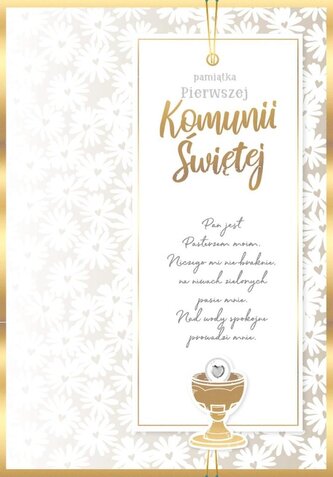 Karnet Primus Komunia