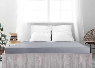 B.E.S. - Petrovice, s.r.o. Prostěradlo Froté PERFECT - Šedá Rozměr: 140 - 160 x 200