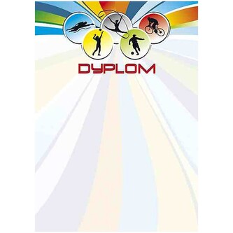 Dyplom A4 Igrzyska 170g op. 25 ark., Galeria Papieru