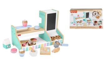 Fisher-Price. Drewniana kawiarenka