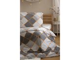 Jerry Fabrics s. r. o. Povlečení BAVLNA 140x200+70x90 - Káry tmavě šedé