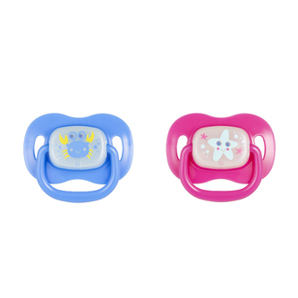 Canpol babies Dudlík silikonový třešinka 0-6m LOVE&SEA;